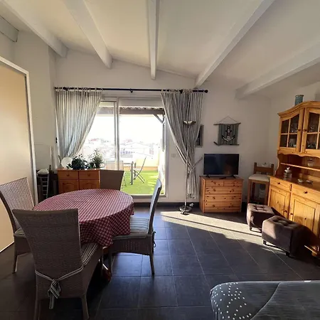 T2 Cabine, Terrasse, Parking Privé, Animaux Acceptés - Fr-1-702-38 Appartamento *
